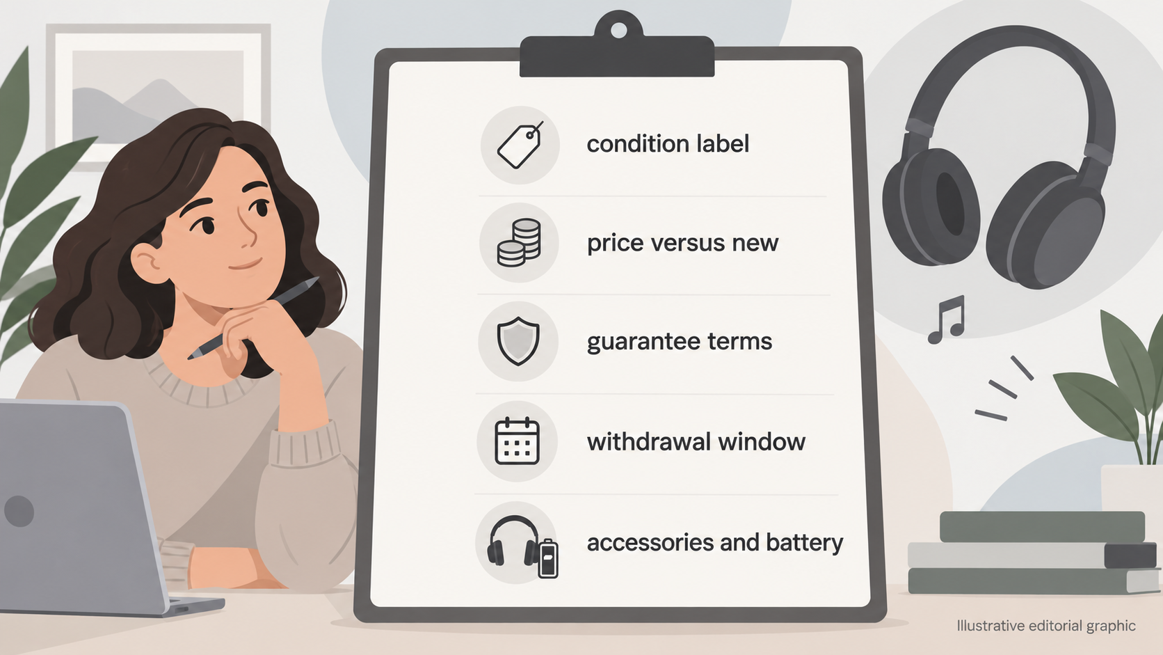Editorial illustration for reBuy DE/AT Review: Buying Refurbished Noise-Cancelling Headphones